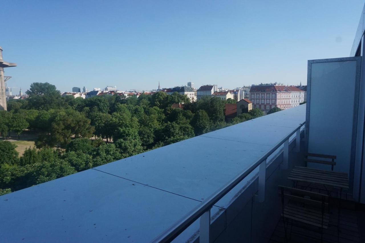 Augartenblick Penthaus 17 - Blick Zum Riesenrad فيينا المظهر الخارجي الصورة